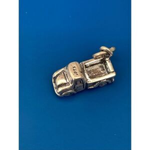 .925 Truck Sterling Silver Jewelry Charm #transportation #truck
